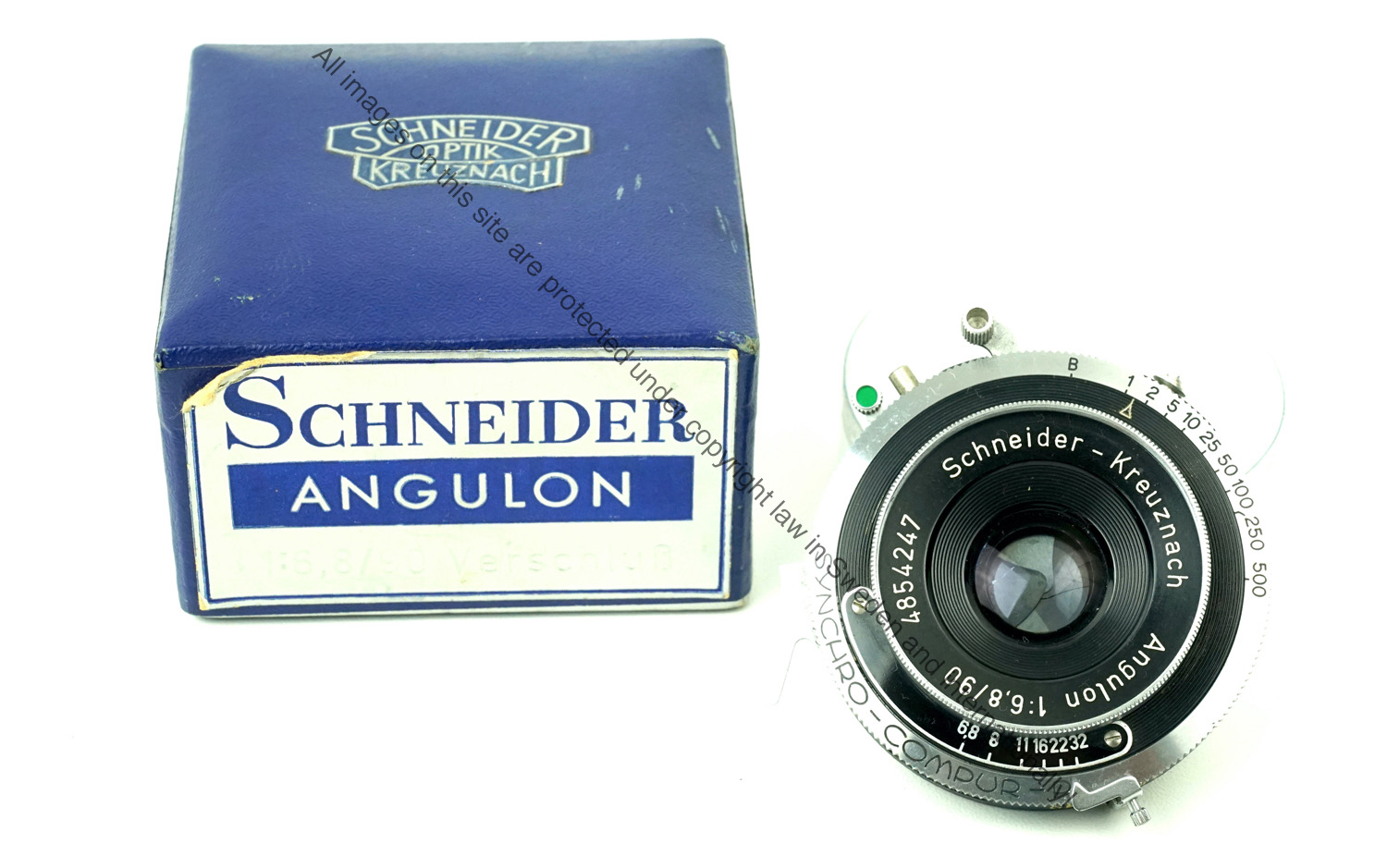 Schneider Angulon 90mm.6.8